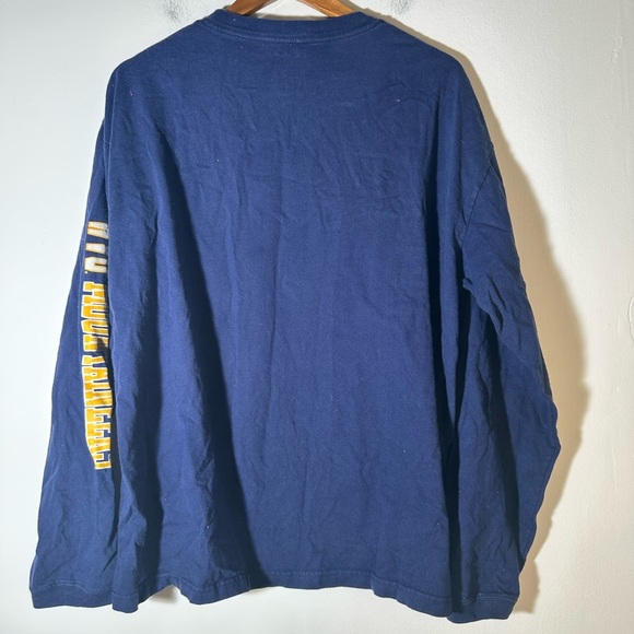 Pro Edge Navy Long Sleeve Shirt - Picture 3 of 3